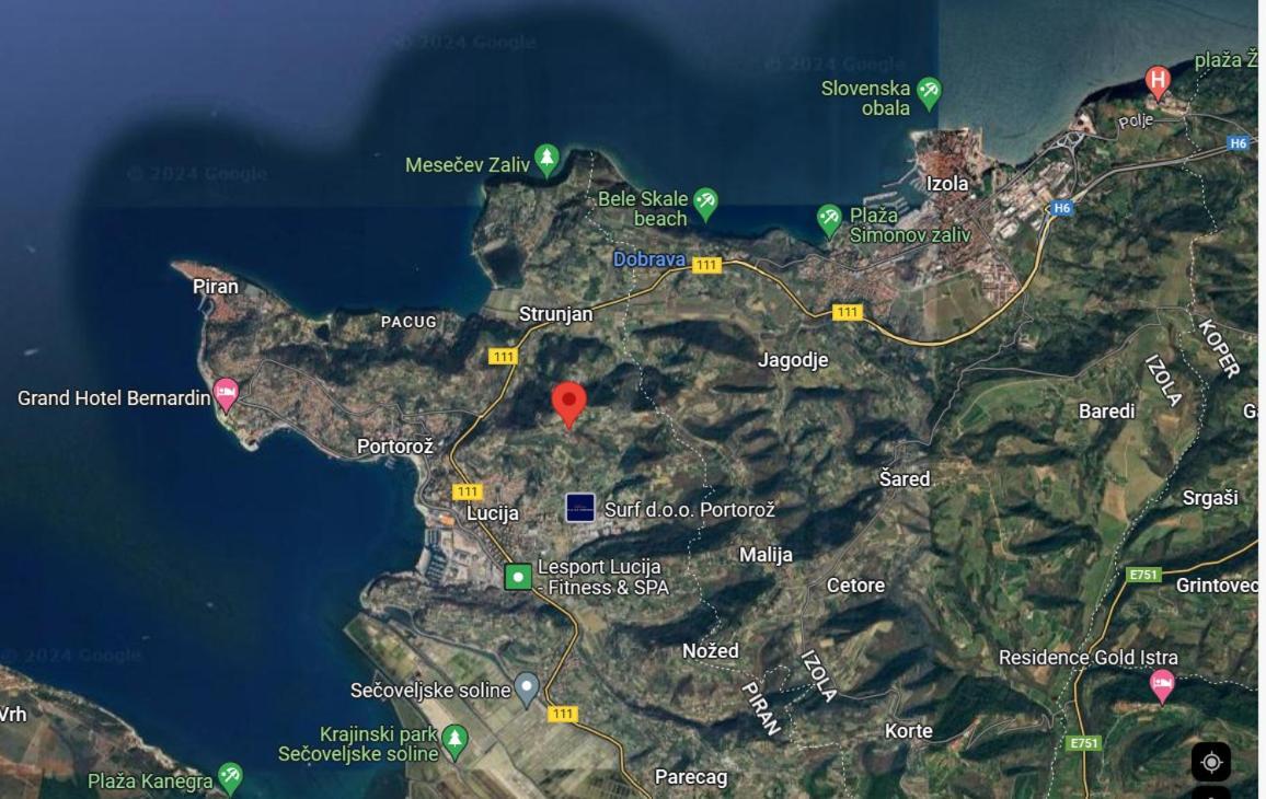 Apartma Ester Lucija Kültér fotó